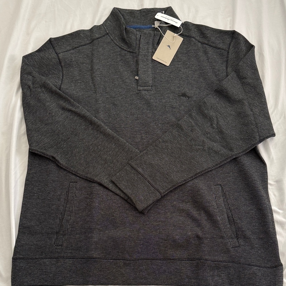 NWT Tommy Bahama Zip Up Pullover